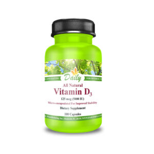 Daily Manufacturing - Vitamin D3-5000 - 100 Capsules