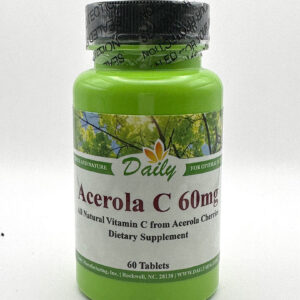 Daily Manufacturing - Acerola Natural C - 60 Tablets