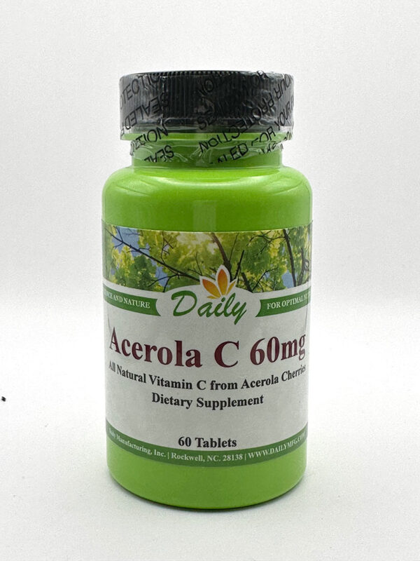 Daily Manufacturing - Acerola Natural C - 60 Tablets