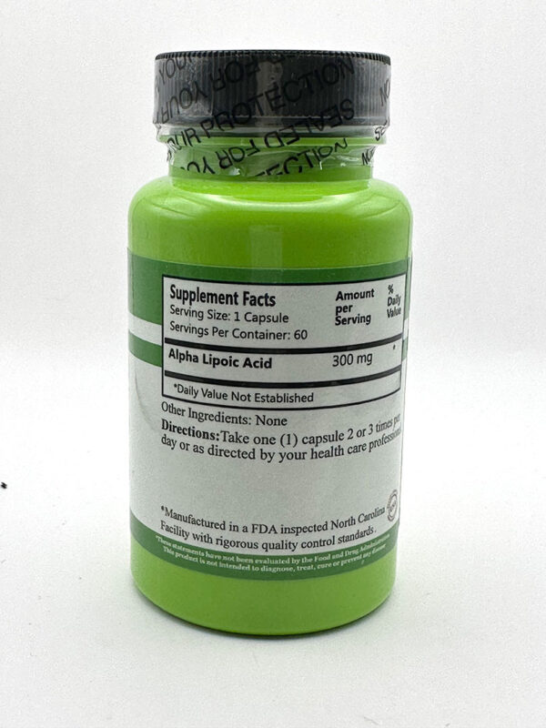 Daily Manufacturing - Alpha-Lipoic Acid 60 Capsules - Image 2