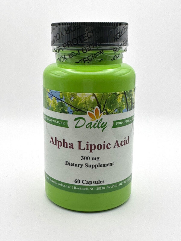 Daily Manufacturing - Alpha-Lipoic Acid 60 Capsules