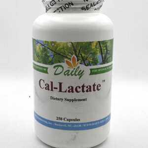 Daily Manufacturing - Calcium Lactate 250 Capsules