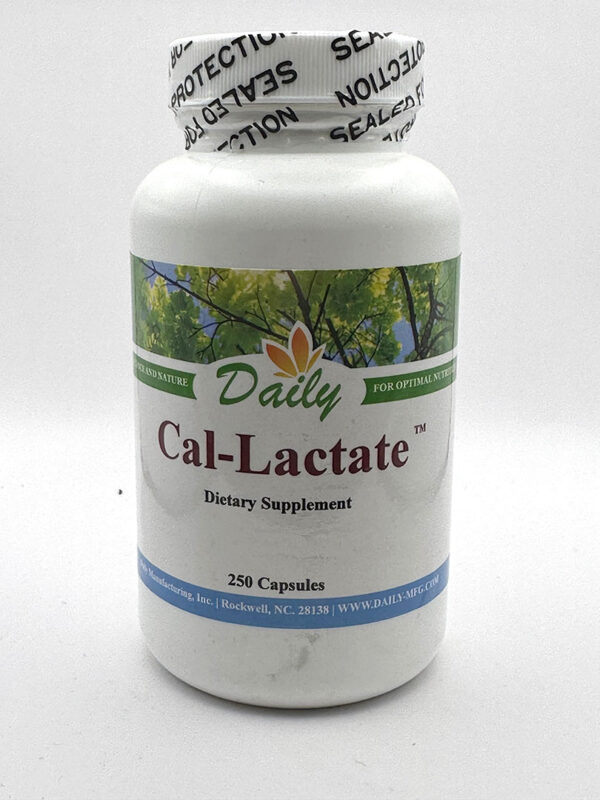 Daily Manufacturing - Calcium Lactate 250 Capsules