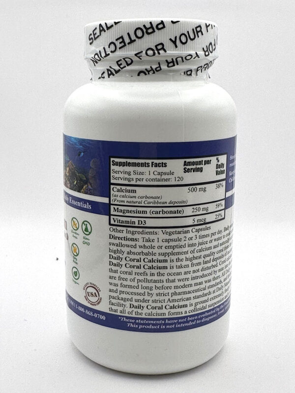 Daily Manufacturing - Coral Calcium, Magnesium, & D3 - Image 2