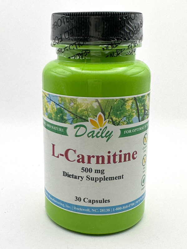 Daily Manufacturing - L-Carnitine, L-Tartrate 30 Capsules