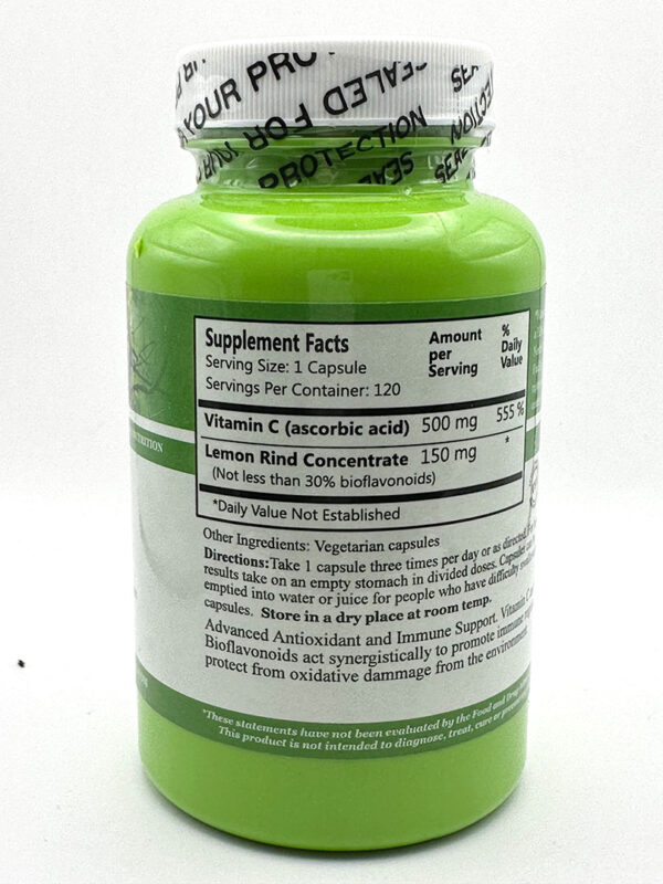 Daily Manufacturing - Lemon C 120 Capsules - Image 2