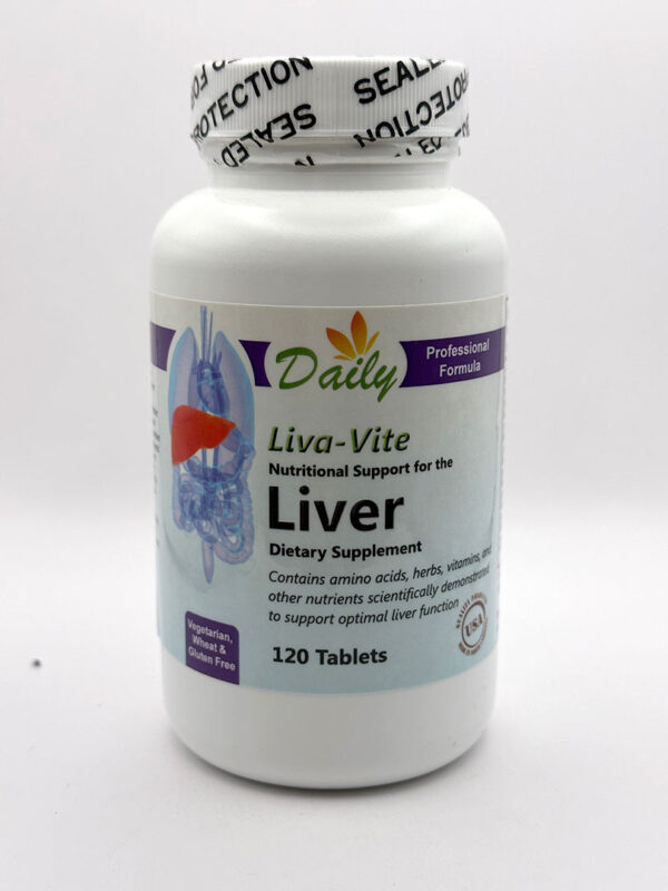 Daily Manufacturing - Liva-Vite 120 Tablets