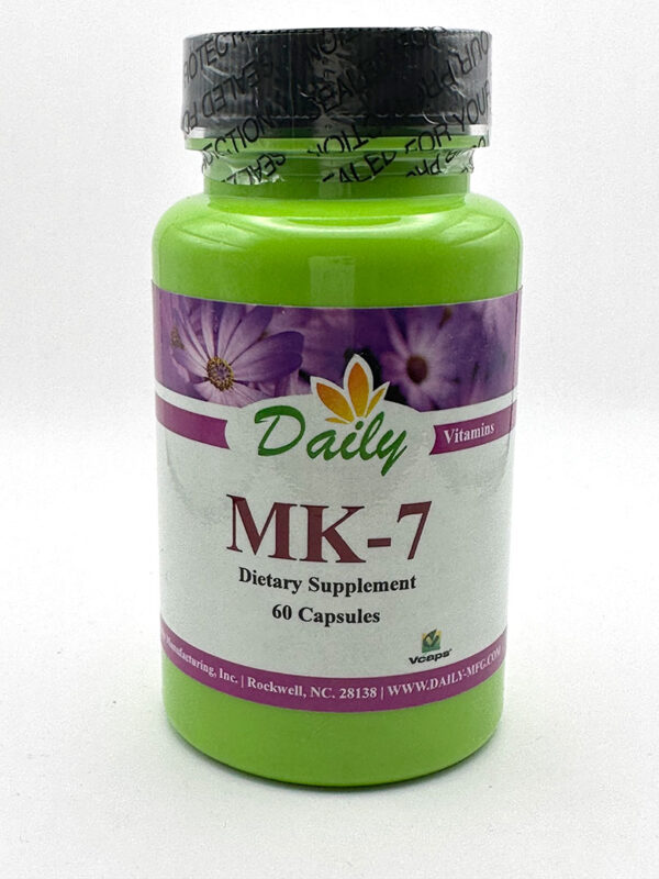 Daily Manufacturing - MK-7 (Vitamin K2) - 60 Capsules