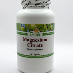 Daily Manufacturing - Magnesium Citrate- 150 Capsules