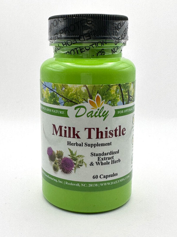 Daily Manufacturing - Milk Thistle 60 Capsules