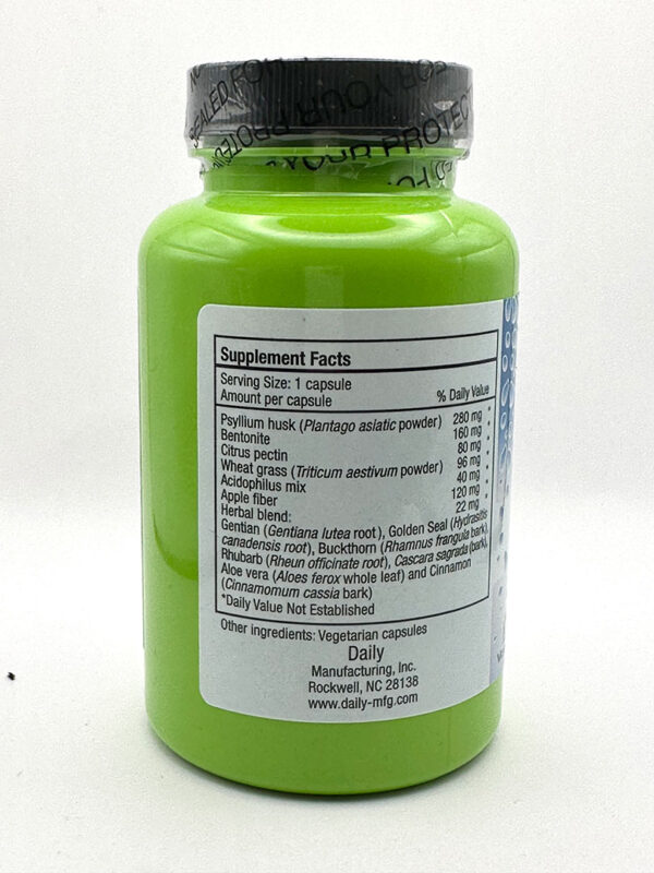 Daily Manufacturing - Miracle 7 Colon Cleanser 120 Capsules - Image 2