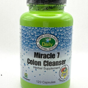 Daily Manufacturing - Miracle 7 Colon Cleanser 120 Capsules