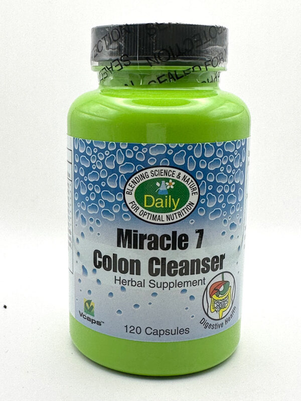 Daily Manufacturing - Miracle 7 Colon Cleanser 120 Capsules