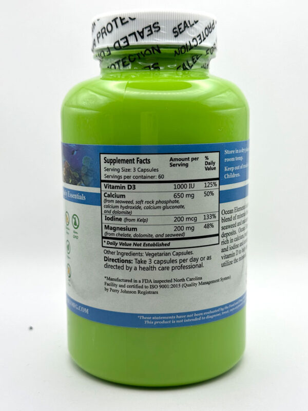 Daily Manufacturing - Ocean Elements 180 Capsules - Image 2