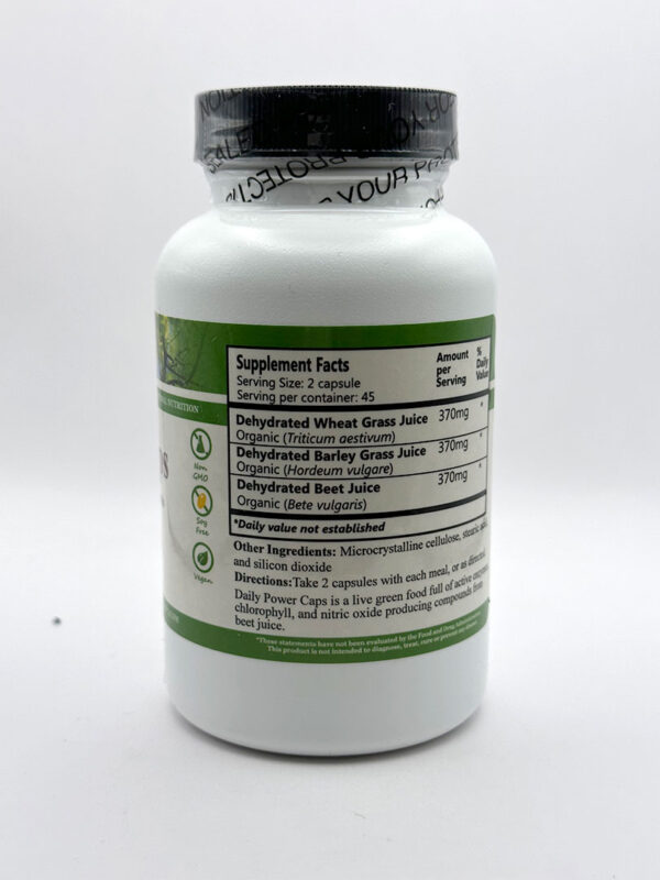 Daily Manufacturing - Power Caps 90 Capsules - Image 2