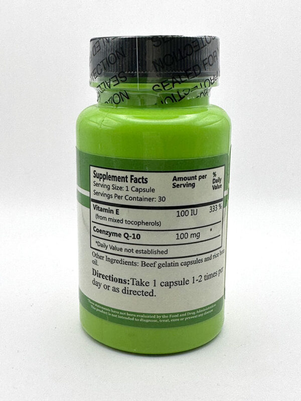Daily Manufacturing - CoEnzyme Q-10 100mg 30 Softgels - Image 2