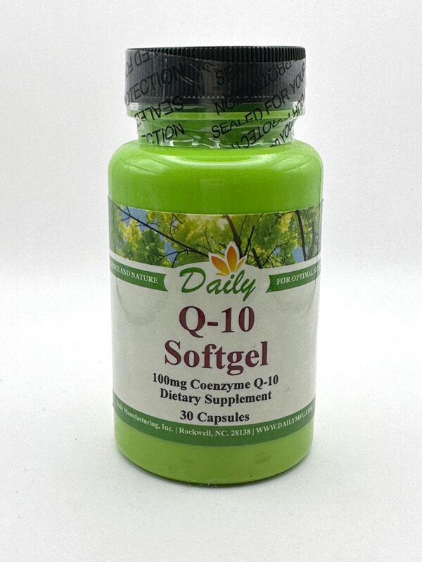 Daily Manufacturing - CoEnzyme Q-10 100mg 30 Softgels