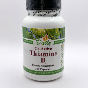 Daily Manufacturing - Vitamin B1 (Co-Active Thiamine) 100 Capsules