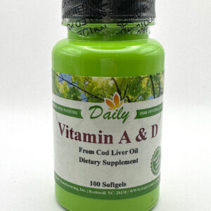 Daily Manufacturing - Vitamin A&D from Cod Liver Oil