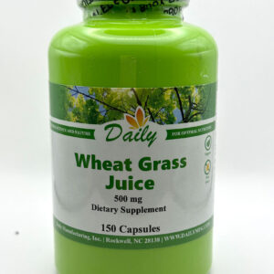 Daily Manufacturing - Dehydrated Wheat Grass Juice 150 Capsules