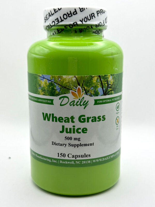 Daily Manufacturing - Dehydrated Wheat Grass Juice