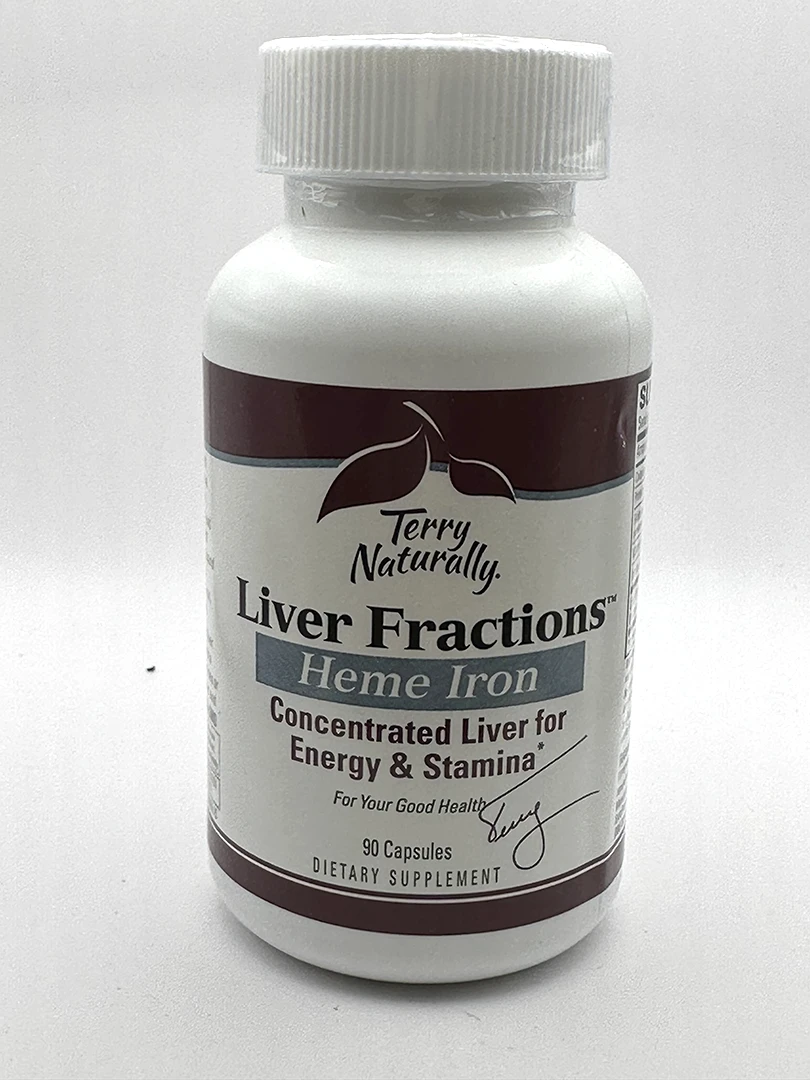 EuroPharma/Terry Naturally Liver Fractions Heme Iron 90 Capsules