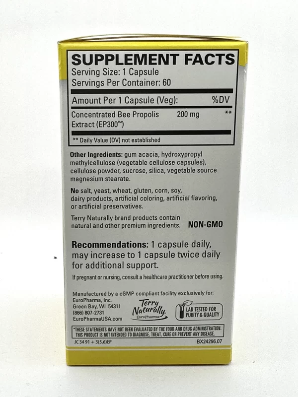 EuroPharma/Terry Naturally - Propolis Extract - Image 2