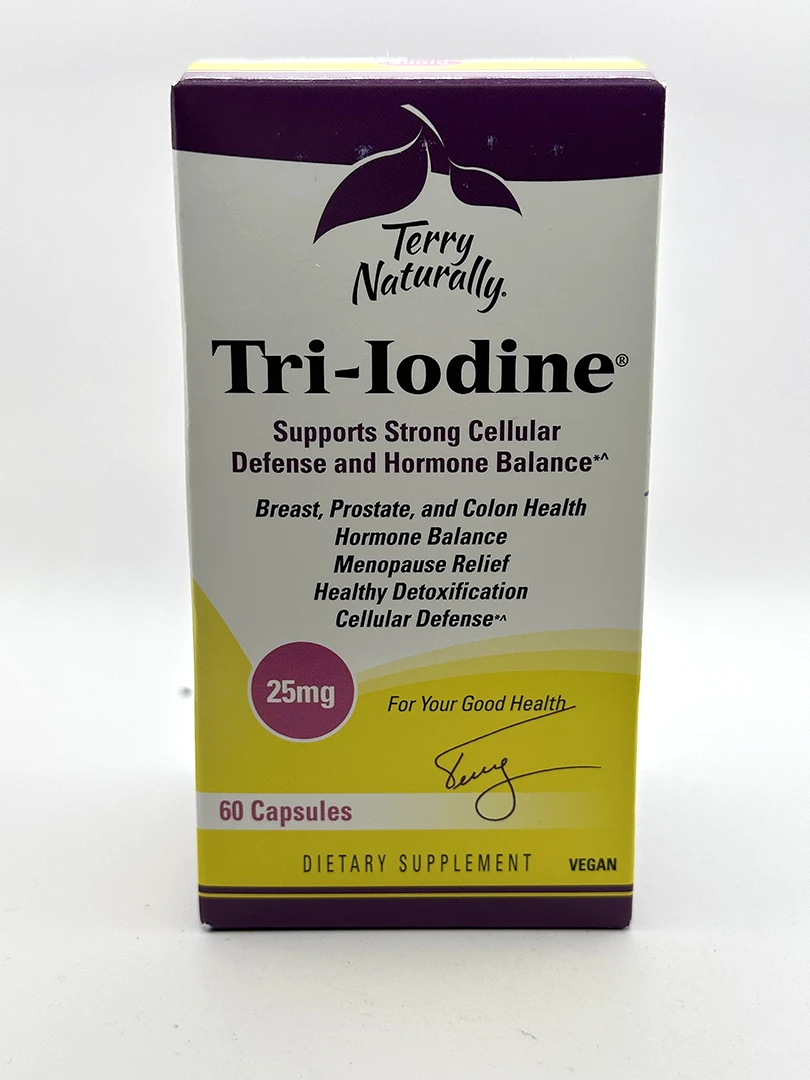 EuroPharma/Terry Naturally TriIodine for Hormone Balance and Immune Health G&W Herbs