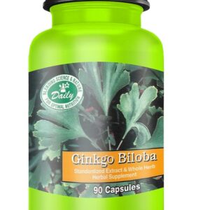 Daily Manufacturing - Ginkgo Biloba 90 Capsules