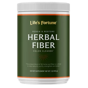 Life's Fortune - Herbal Fiber Colon Cleanse -16 oz.