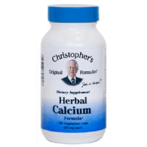 Christopher's Original Formulas - Herbal Calcium Capsule - 100 Capsules