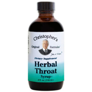 Christopher's Original Formulas - Herbal Throat Syrup - 4 fl. oz.