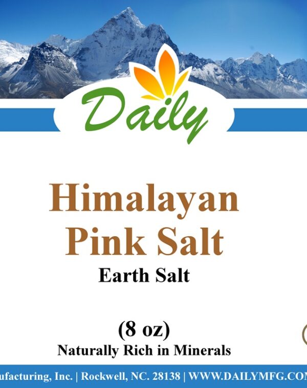 Daily Manufacturing - Himalayan Pink Salt 8 oz.