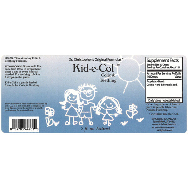 Christopher's Original Formulas - Kid-e-Col Extract - 2 oz. - Image 2