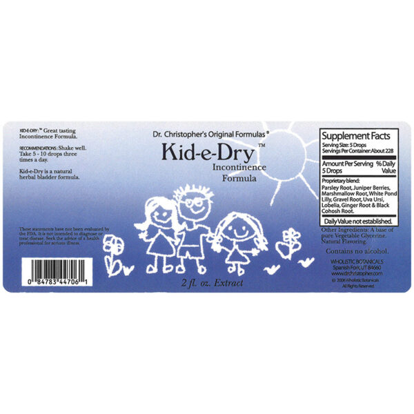Christopher's Original Formulas - Kid-e-Dry Extract - 2 oz. - Image 2
