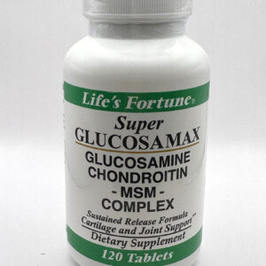 Life's Fortune - Super Glucosamax Chondroitin MSM Complex - 120 Tablets