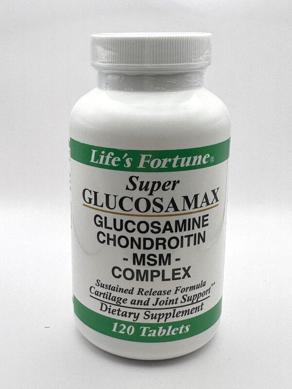 Life's Fortune - Super Glucosamax Chondroitin MSM Complex - 120 Tablets