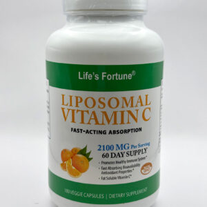Life's Fortune - Lipsomal Vitamin C - 2100mg 180 Veggie Capsules