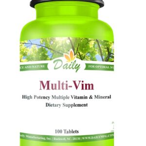 Daily Manufacturing - Multi-Vim 100 Tablets