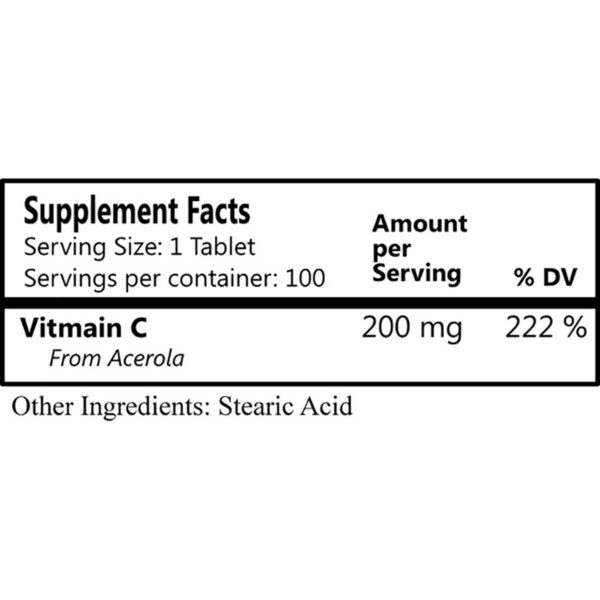 Daily Manufacturing - Nature C -100 Tablets - Image 2