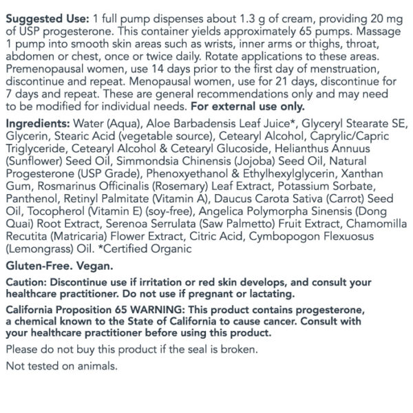 Protocol - Natural Progesterone - Image 2