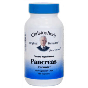 Christopher's Original Formulas - Pancreas Formula Capsule - 100 Capsules