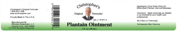 Christopher's Original Formulas - Plantain Ointment - Image 2