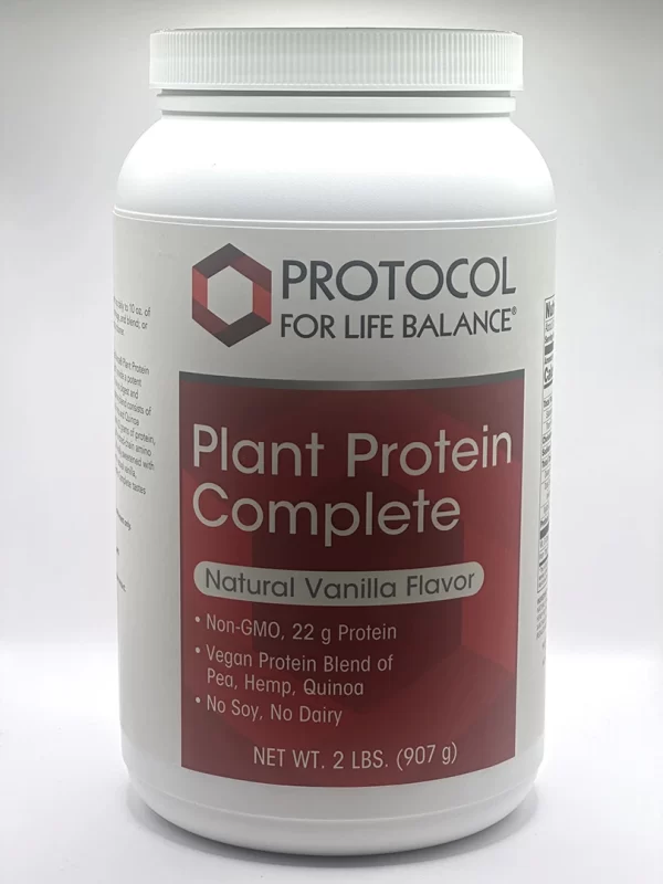 Protocol - Plant Protein Complete (Natural Vanilla Flavor) Net Wt. 2 lbs. (907 g)
