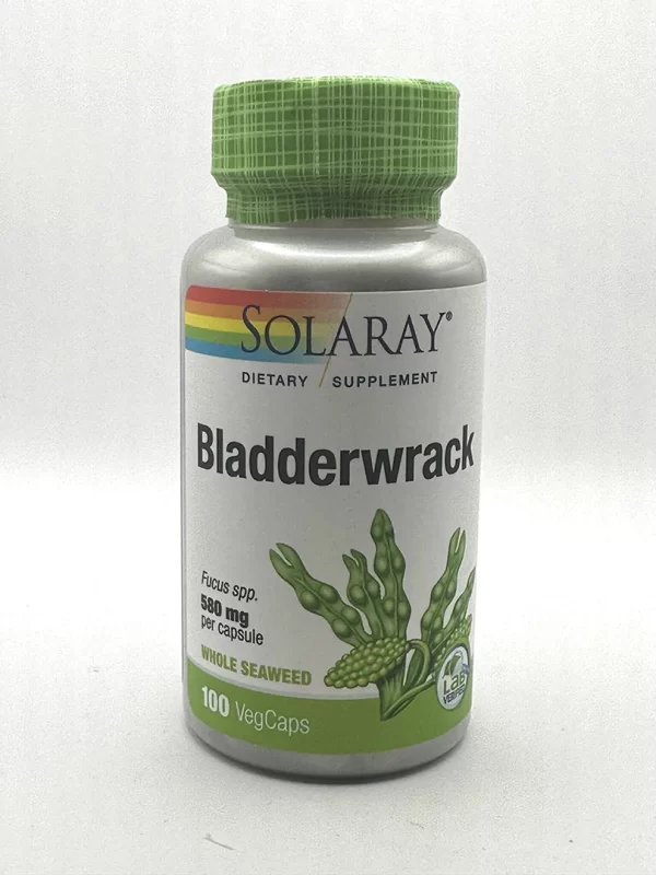 Solaray - Bladderwrack Seaweed - 100 VegCaps