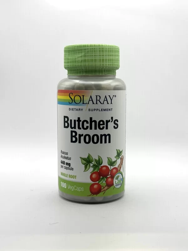 Solaray - Butcher's Broom - 100 VegCaps
