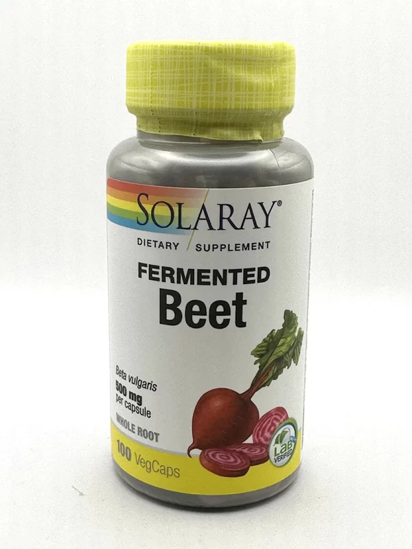 Solaray - Beet Root, Fermented - 100 VegCaps