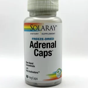 Solaray - Adrenal Caps Freeze-Dried Raw Gland Concentrate, 170mg 60 VegCaps