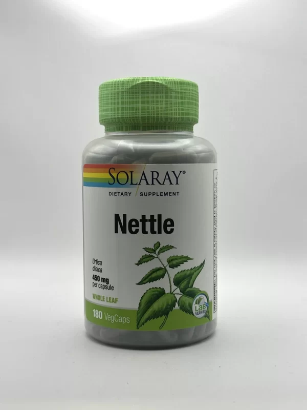Solaray - Nettle - 180 Capsules