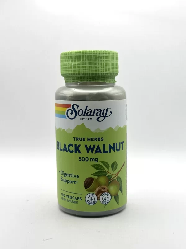 Solaray - Black Walnut Hull - 100 Capsules